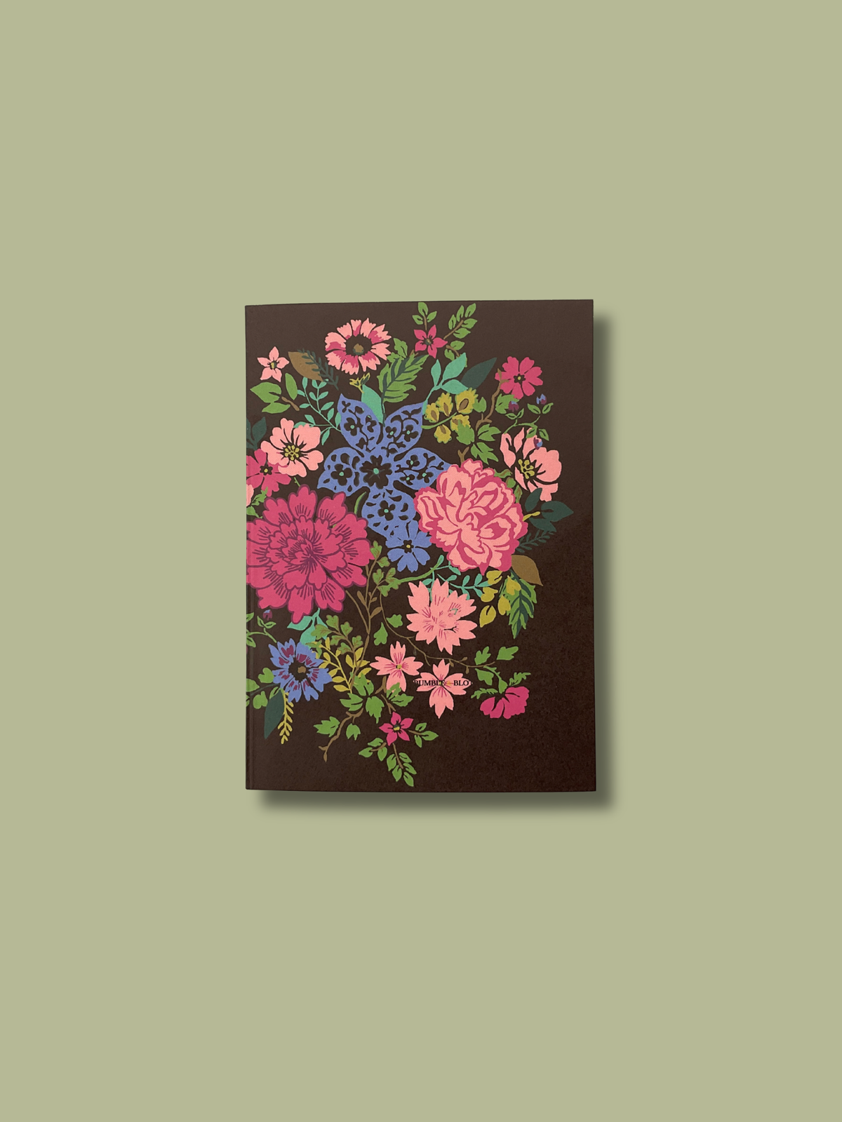 Hand Tied Bouquet A6 Notebook - Beaujolais