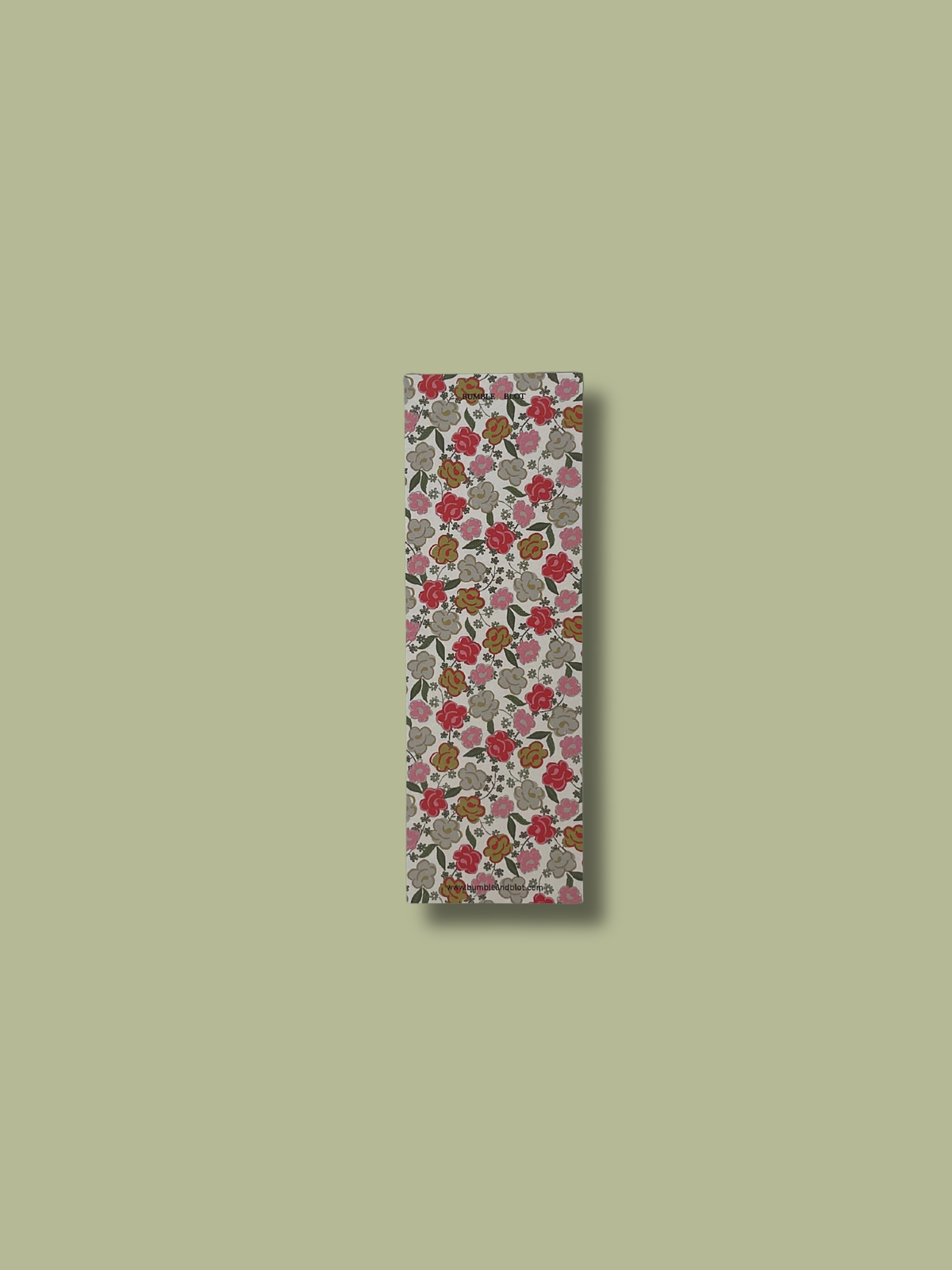 Gypsy Floral Bookmark - Stone