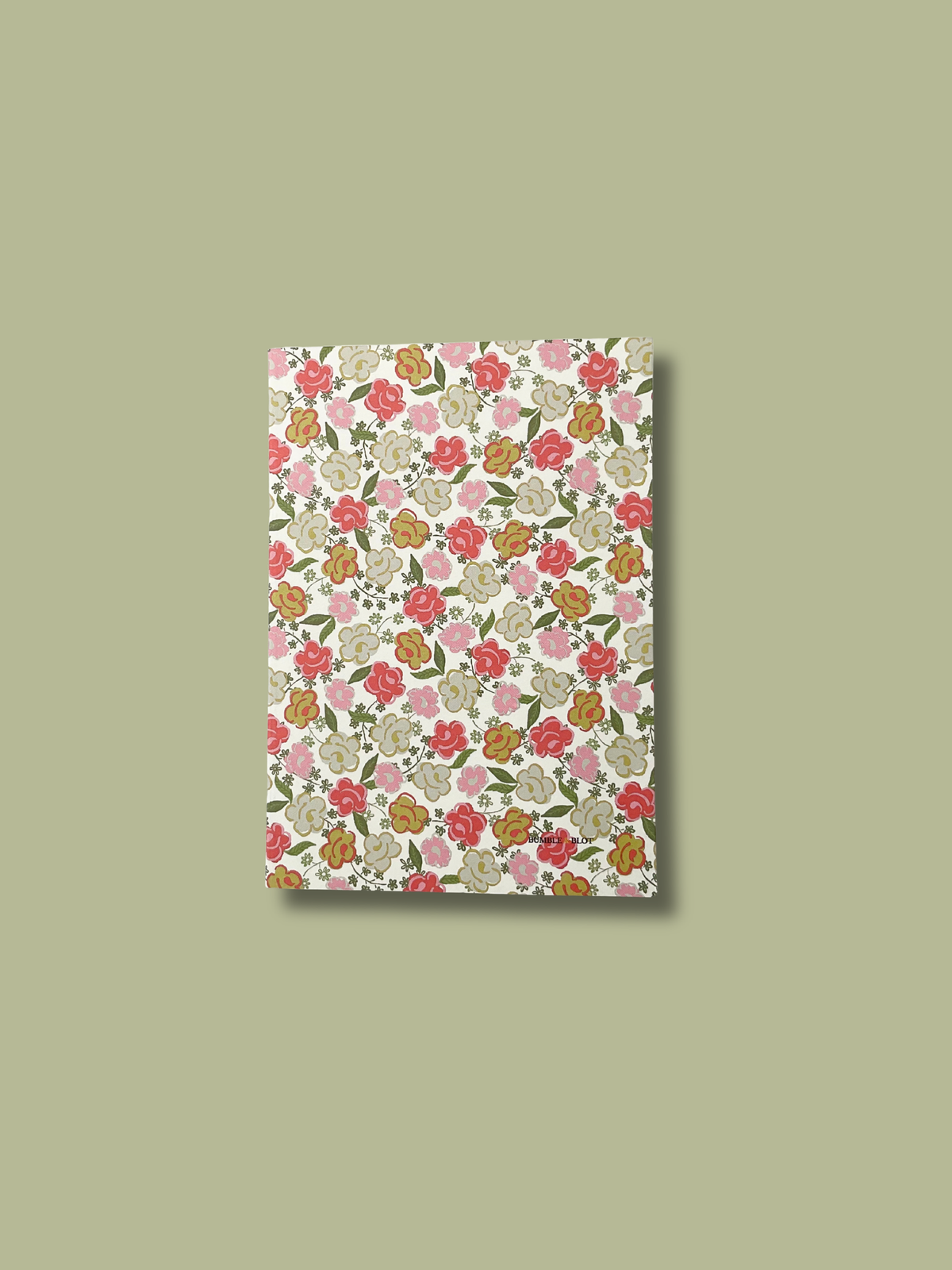 Gypsy Floral A6 Notebook - Stone