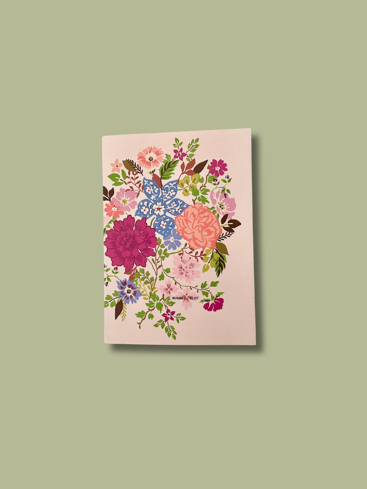 Hand Tied Bouquet A6 Notebook - Peach