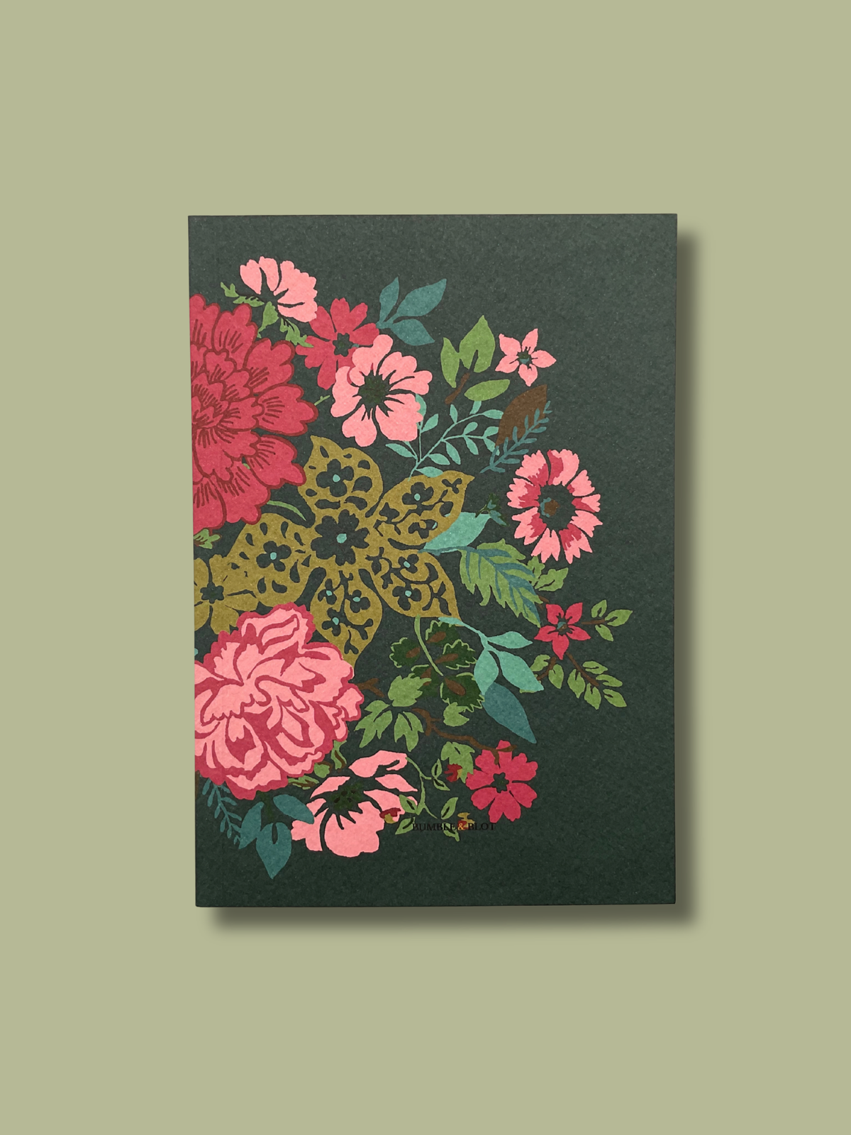 Hand Tied Bouquet Journal - Pine