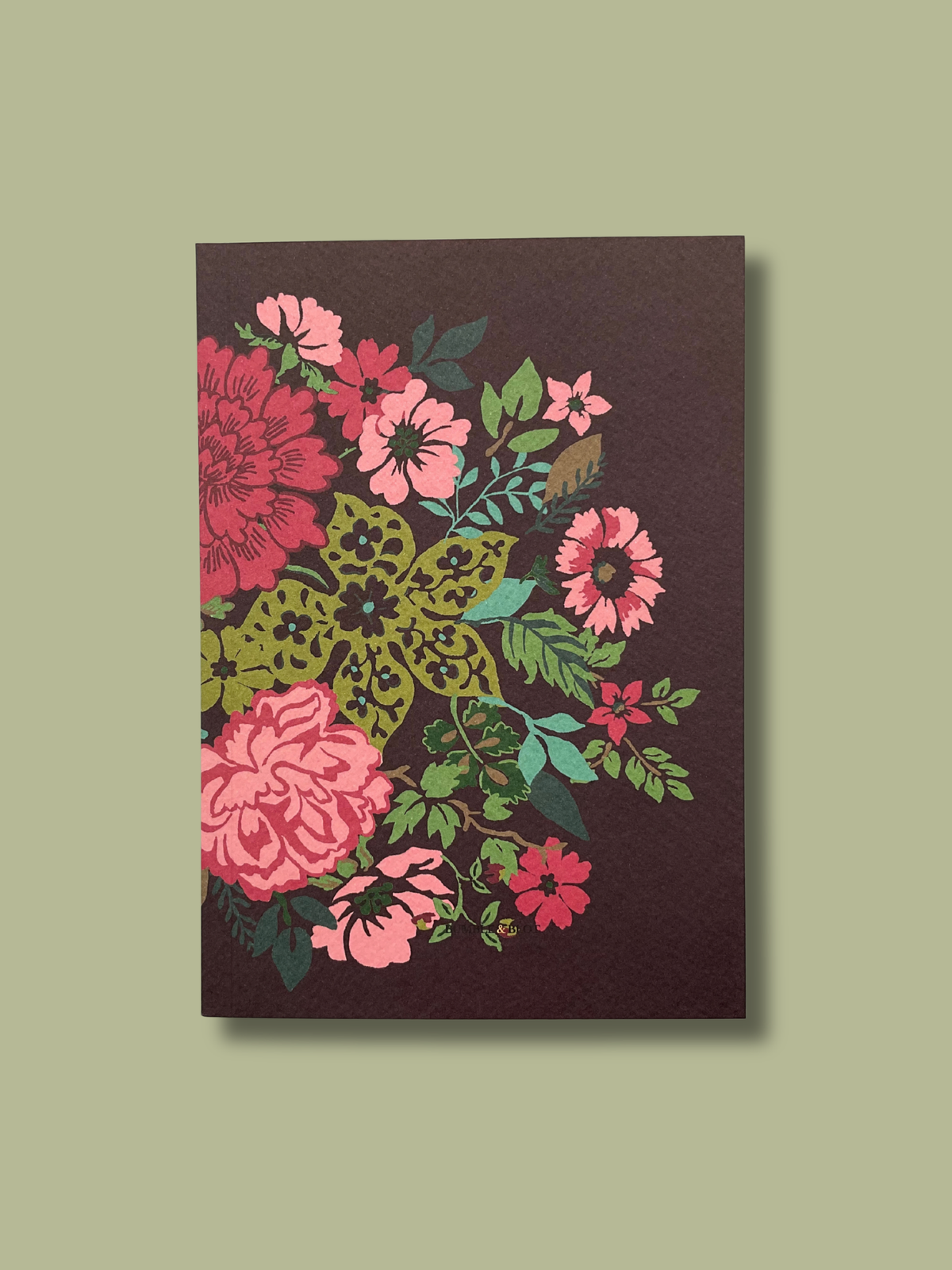 Hand Tied Bouquet Journal - Beaujolais