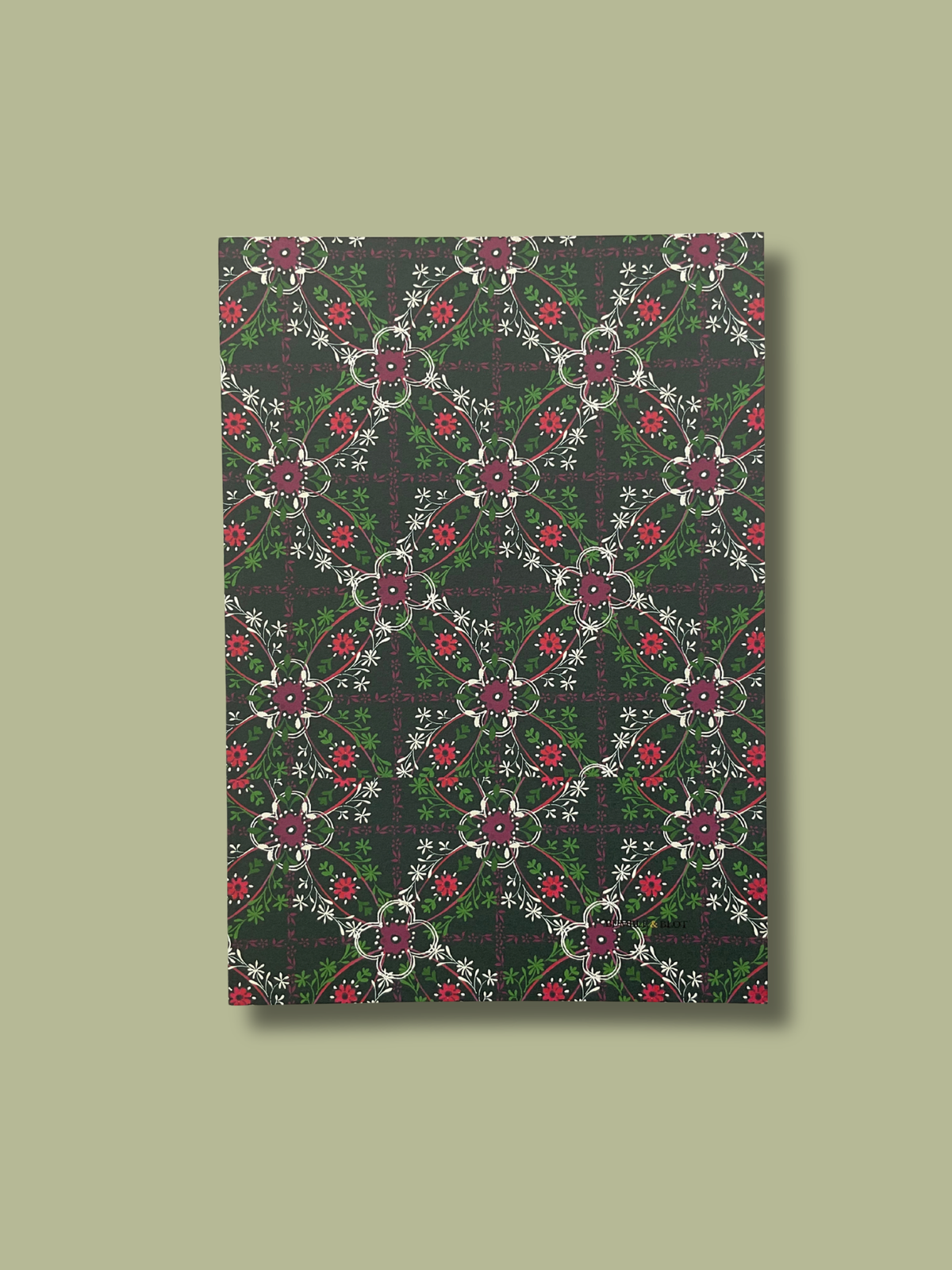 Vintage Tile A5 Notebook - Pine