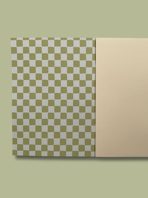 Checker Board A5 Notebook