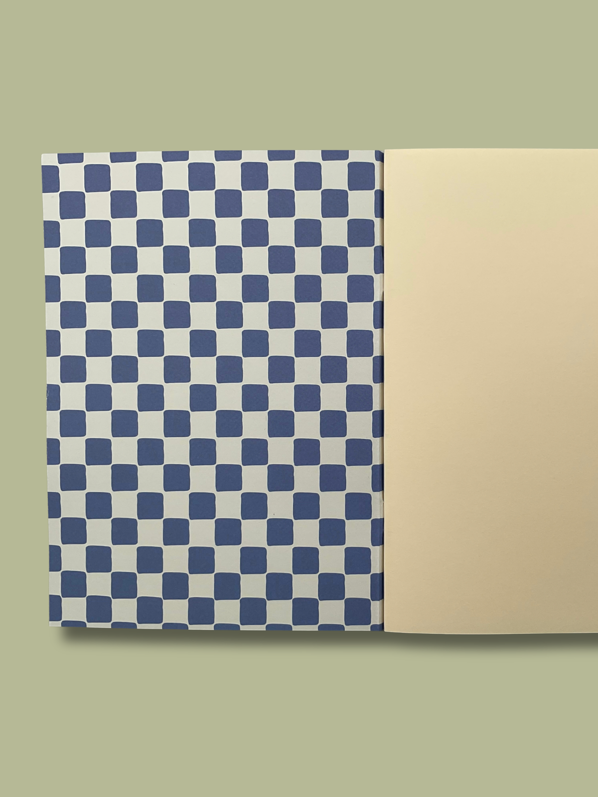 Dog Walks A5 Notebook - Mid Blue