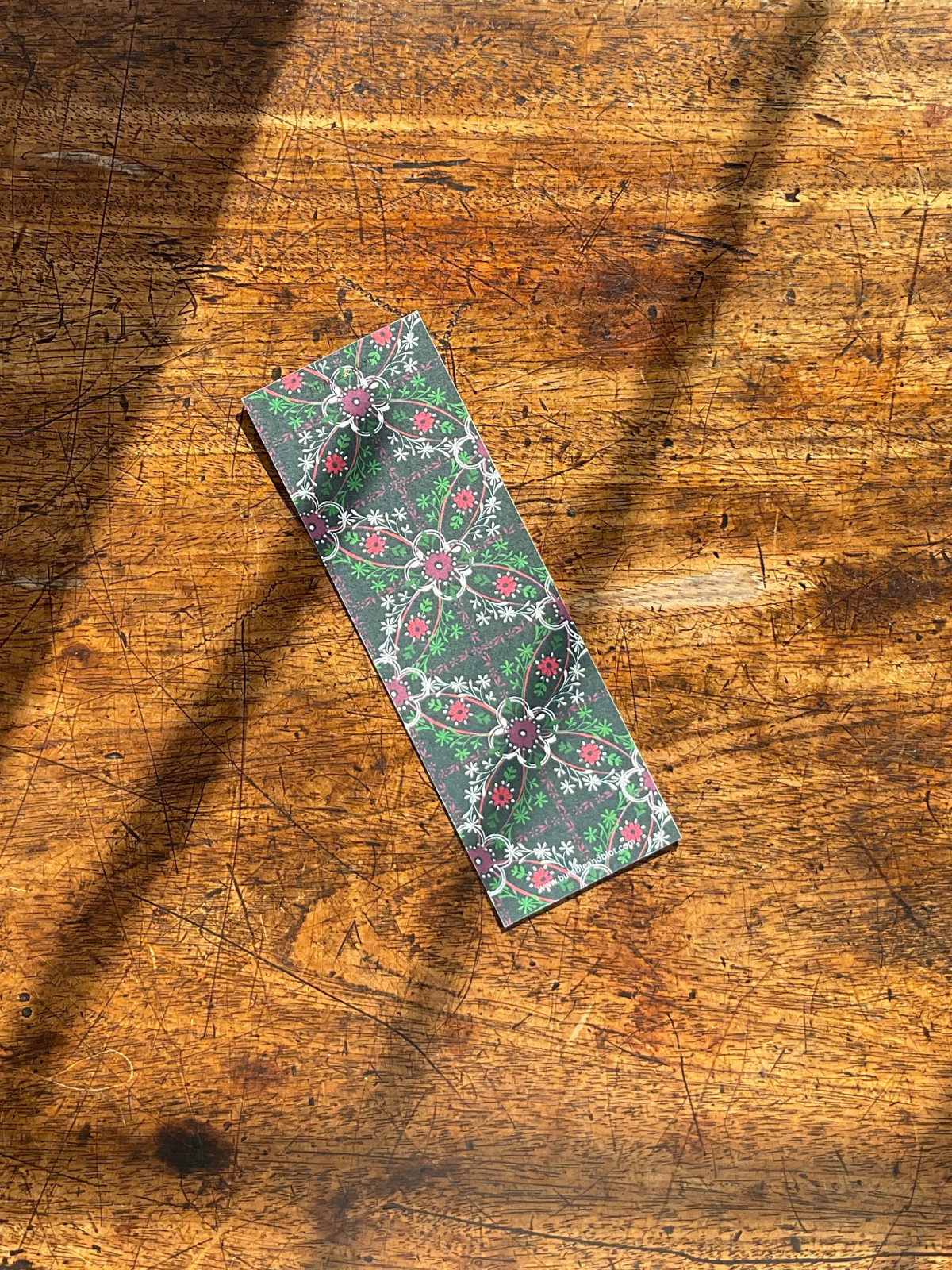 Vintage Tile Bookmark - Pine