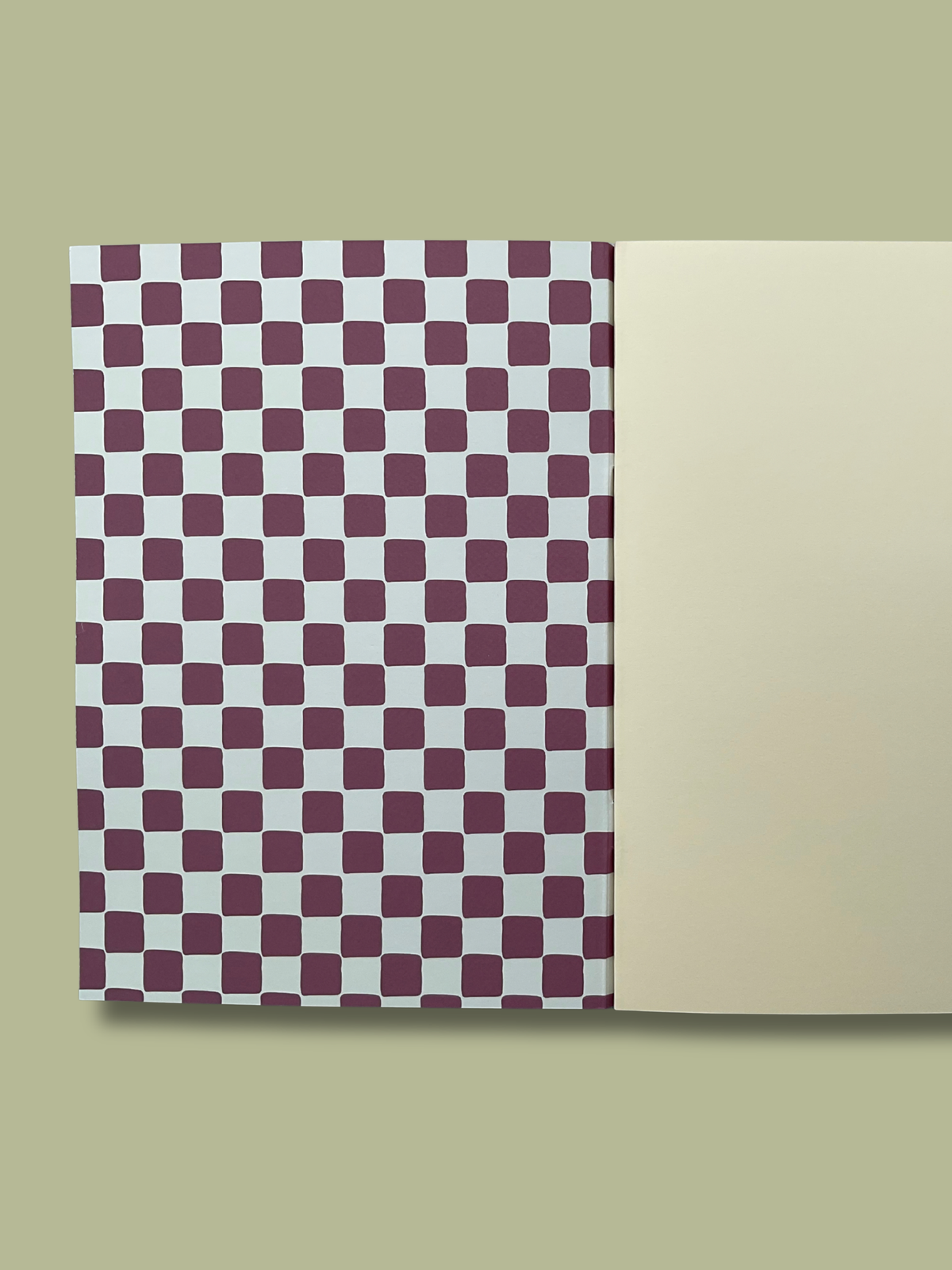 Hand Tied Bouquet A5 Notebook - Beaujolais