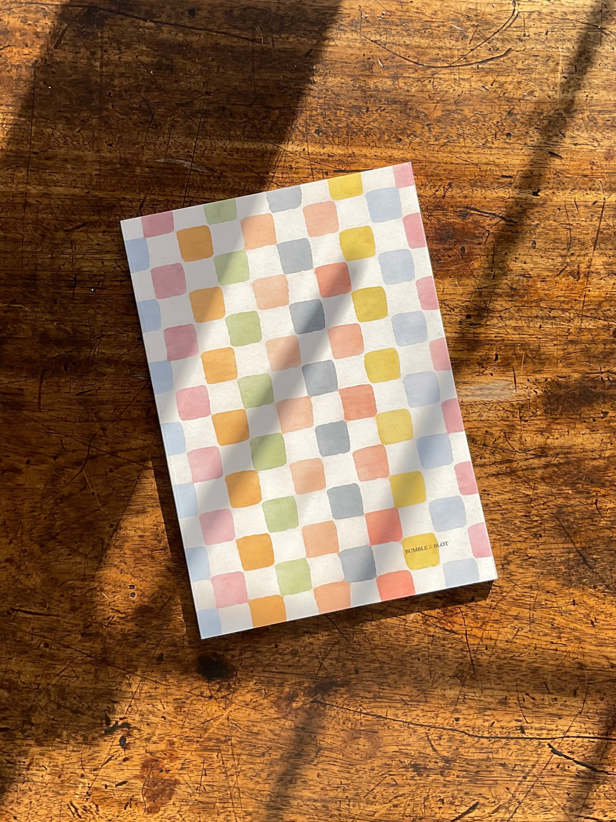 Checker Board A5 Notebook