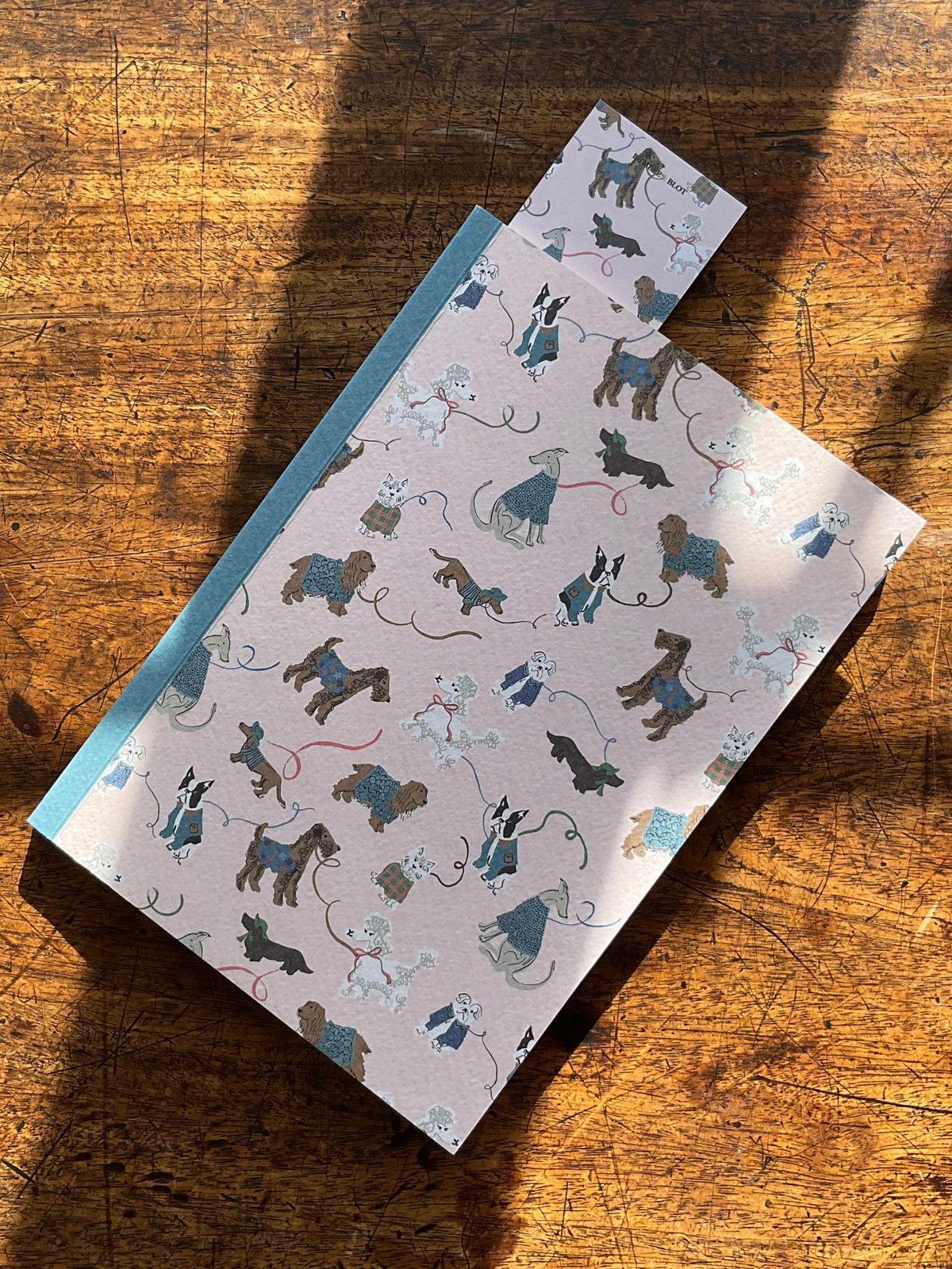 Dog Walks Bookmark - Candy Floss