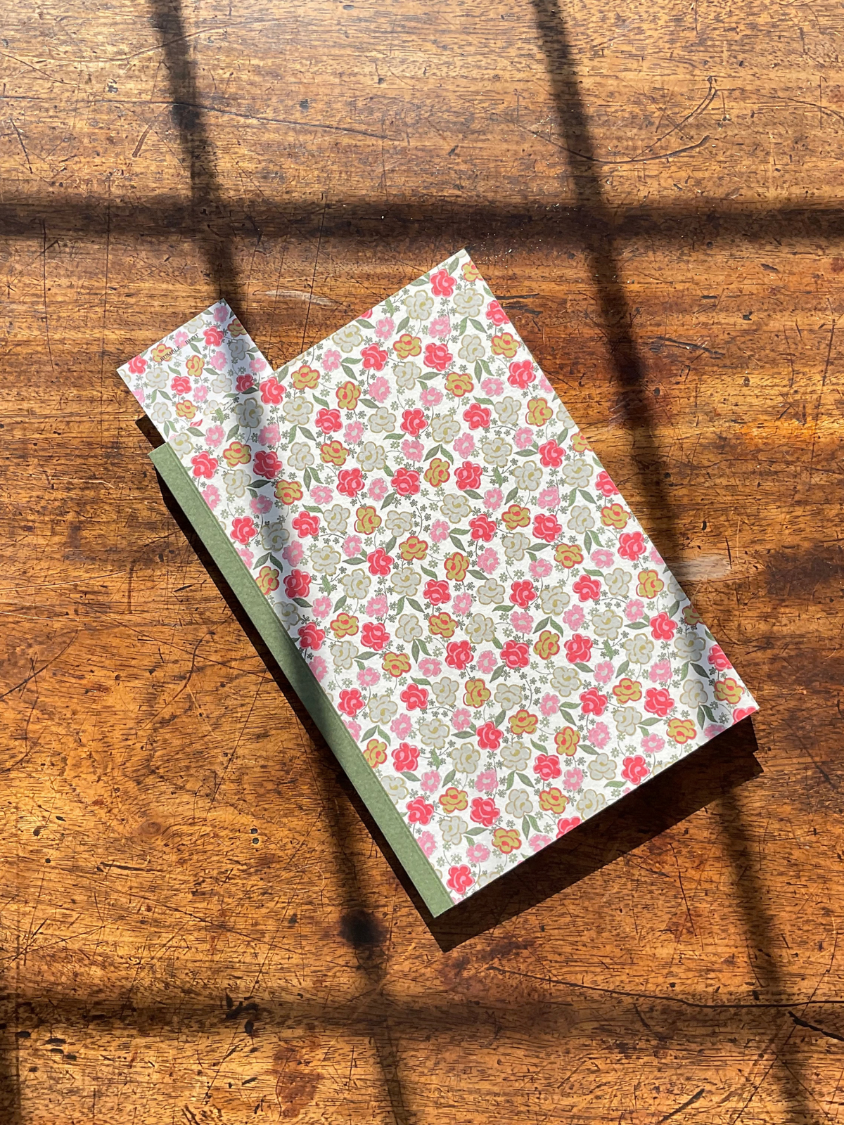 Gypsy Floral Bookmark - Stone