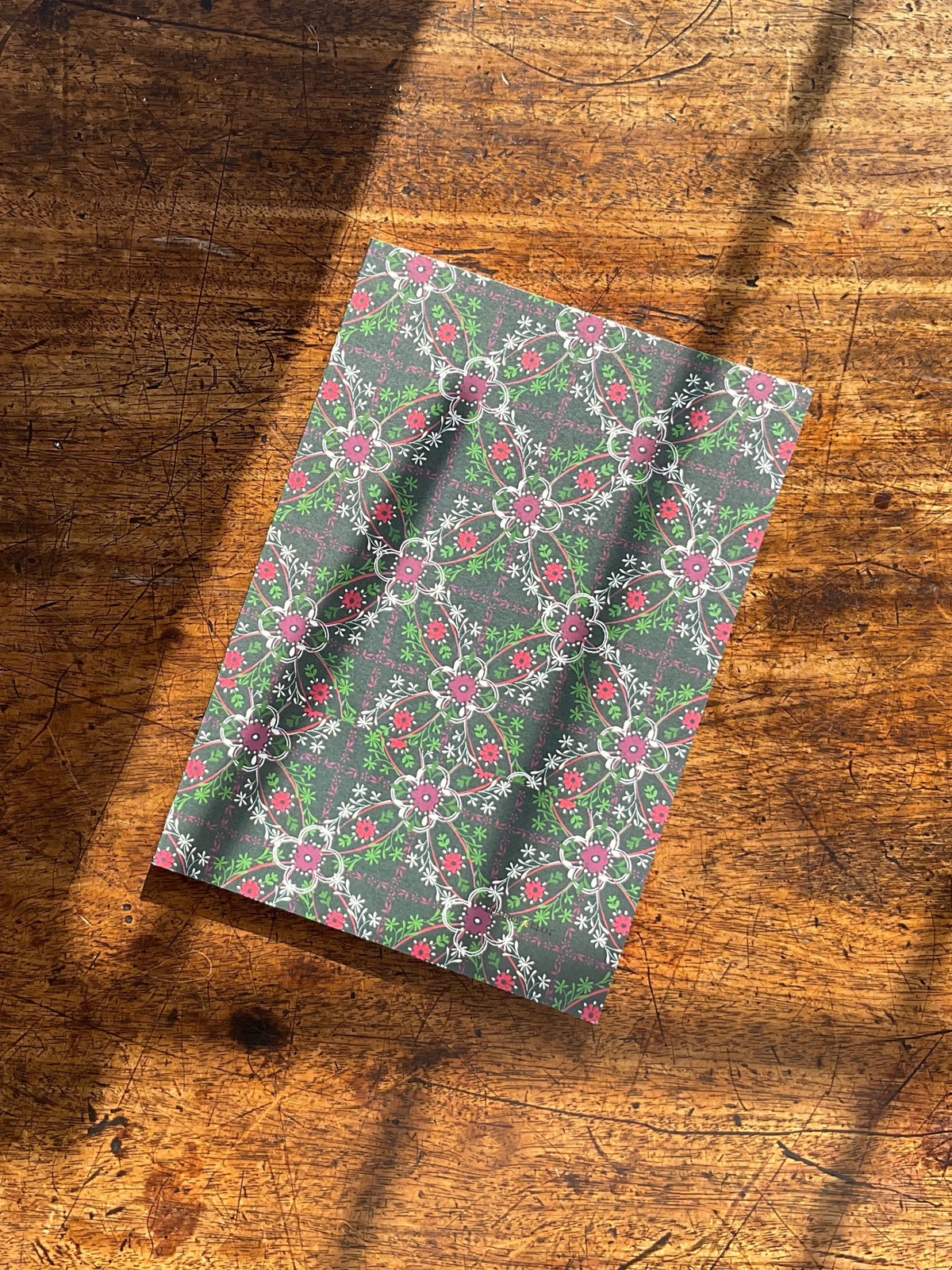 Vintage Tile A5 Notebook - Pine