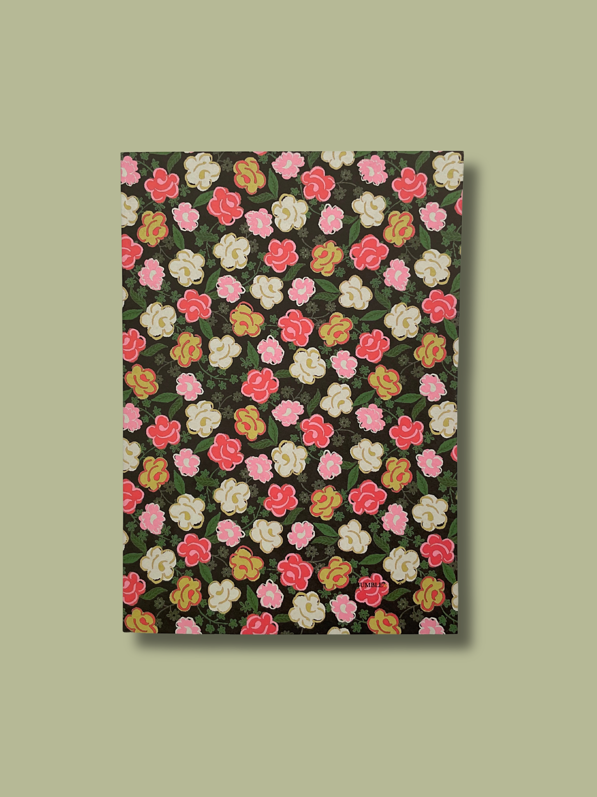 Dog Walks & Gypsy Floral A5 Notebook Set - Burnished Gold & Black