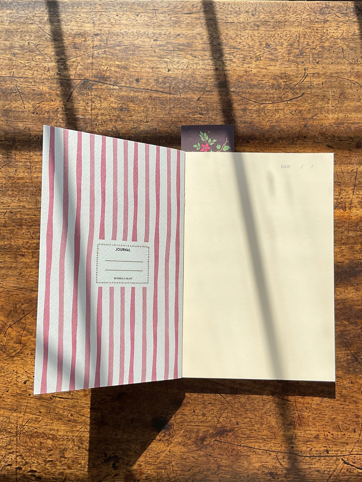 Hand Tied Bouquet Journal - Beaujolais