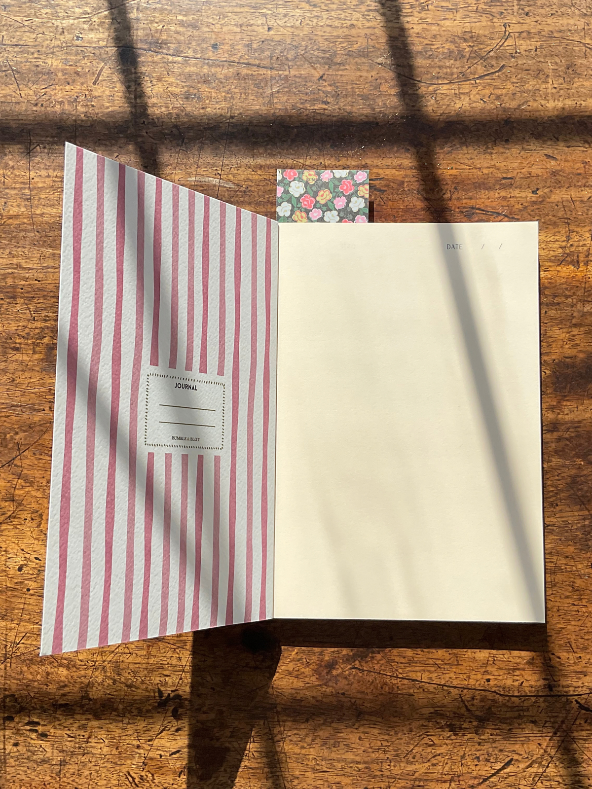 Gypsy Floral Journal - Black