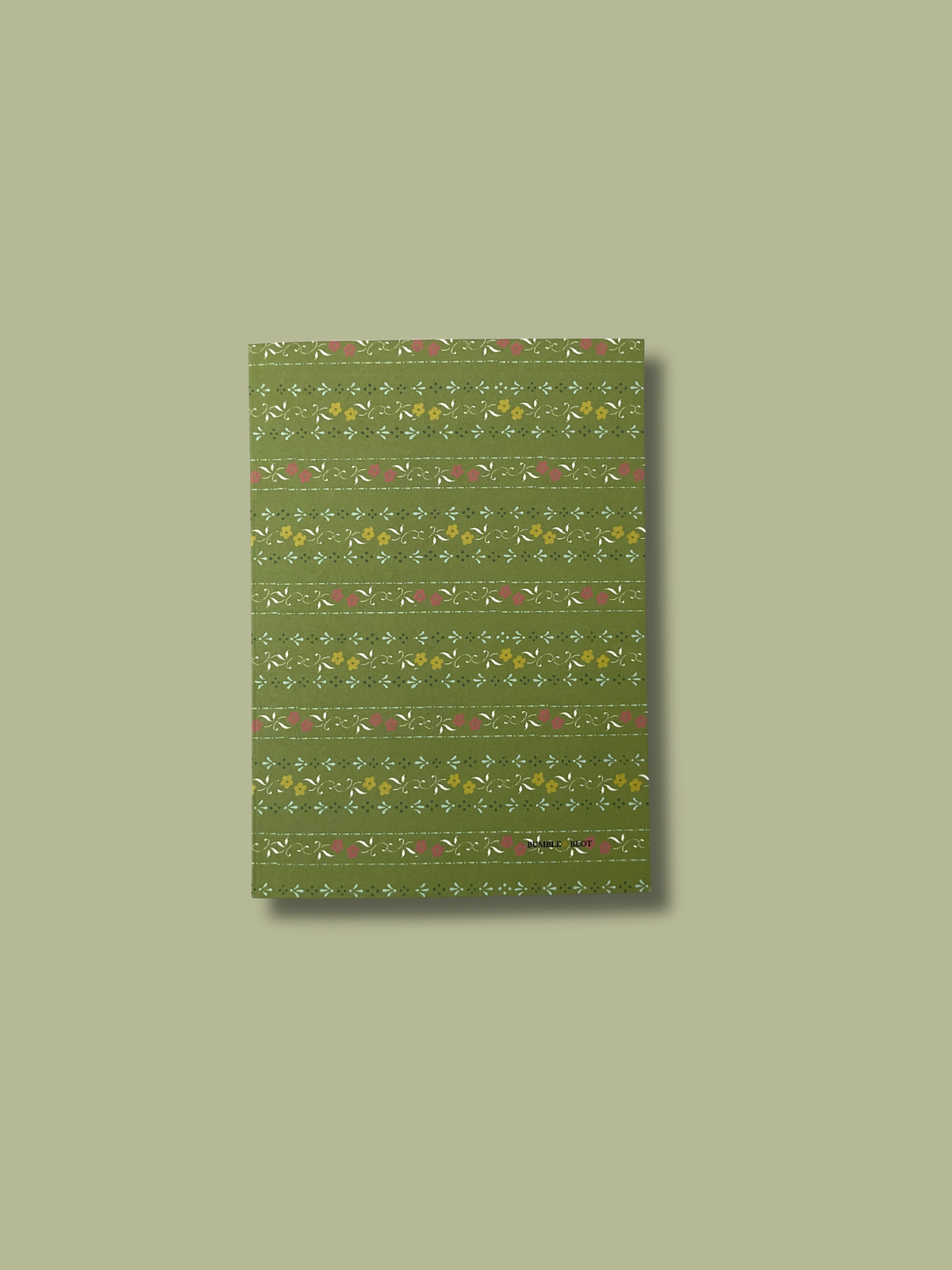 Dog Walks & Dot Dash Trellis A6 Notebook Set - Green